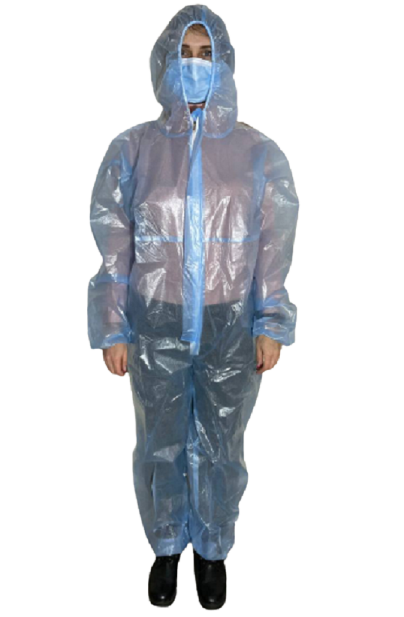 Костюм біологічноно захисту (комбінезон) з капюшоном, водонепр., лам. спанбонд